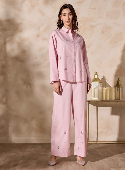 Soft Pink Matching Set – Where Comfort Meets Grace